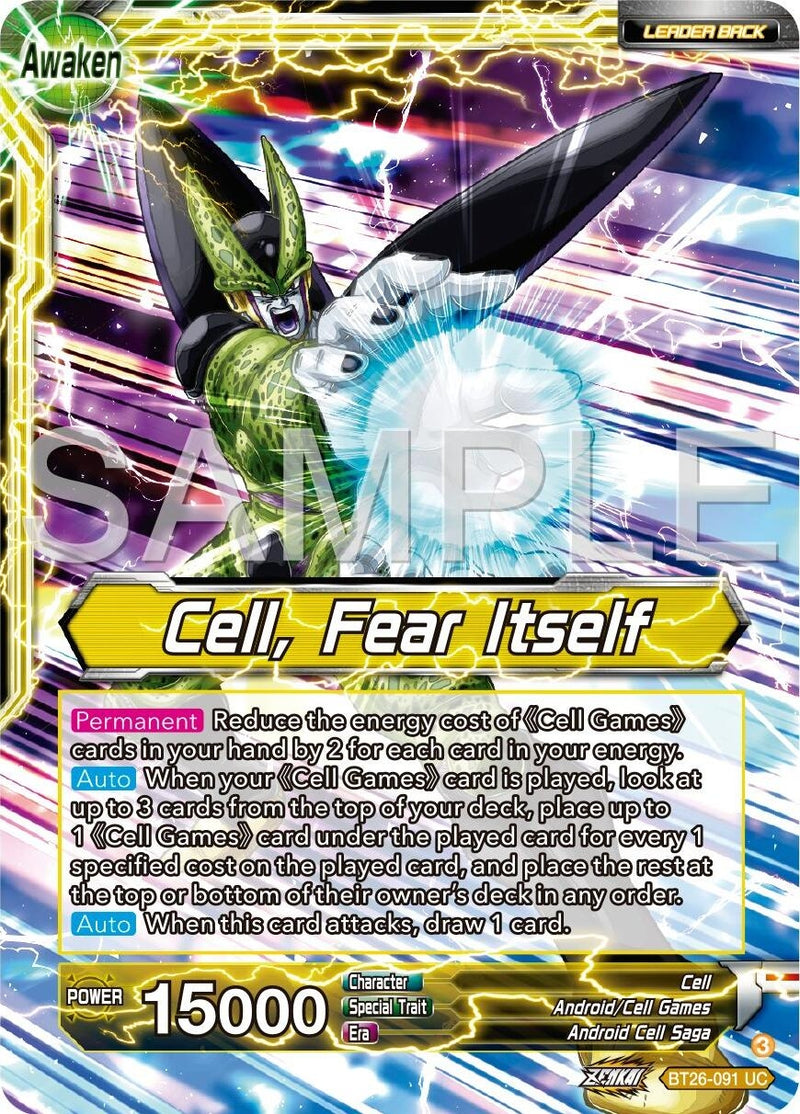 [BT26-091] Cell // Cell, Fear Itself (Ultimate Advent)