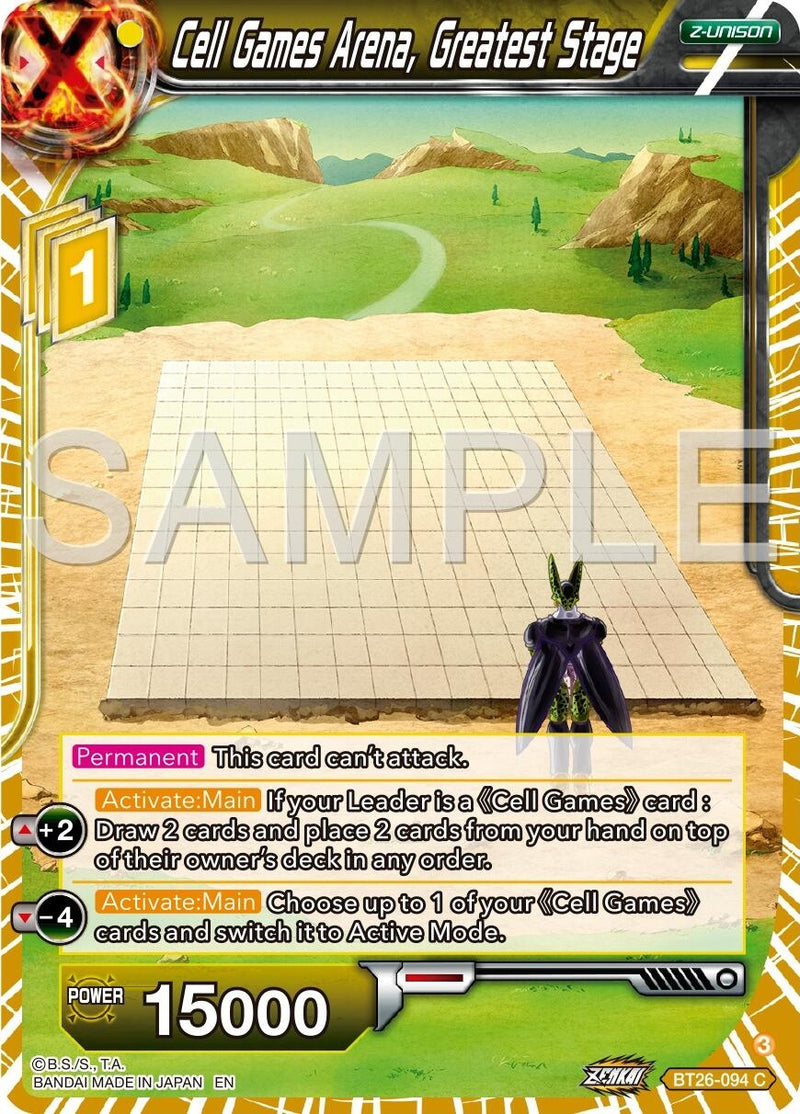 [BT26-094] Cell Games Arena, Greatest Stage (Ultimate Advent)