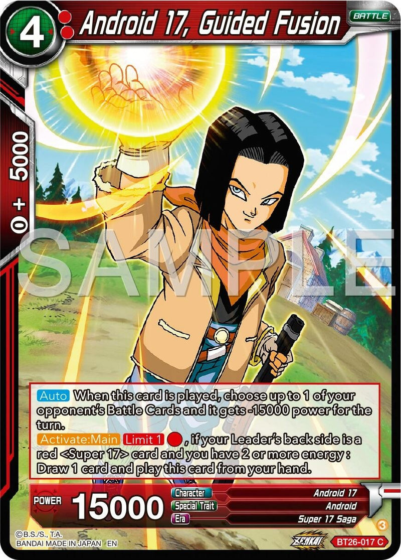[BT26-017] Android 17, Guided Fusion (Ultimate Advent)
