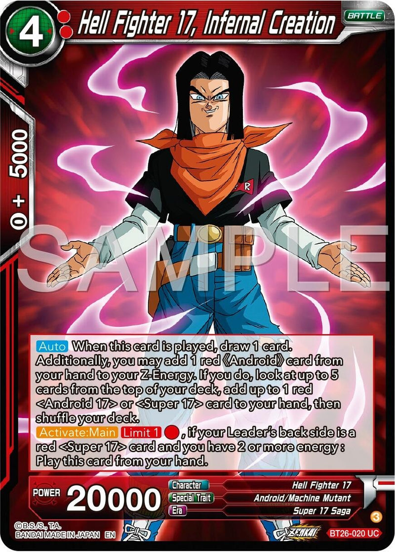 [BT26-020] Hell Fighter 17, Infernal Creation (Ultimate Advent)