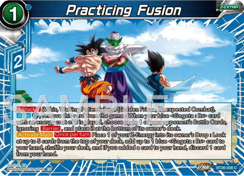 [BT26-038] Practicing Fusion (Ultimate Advent)