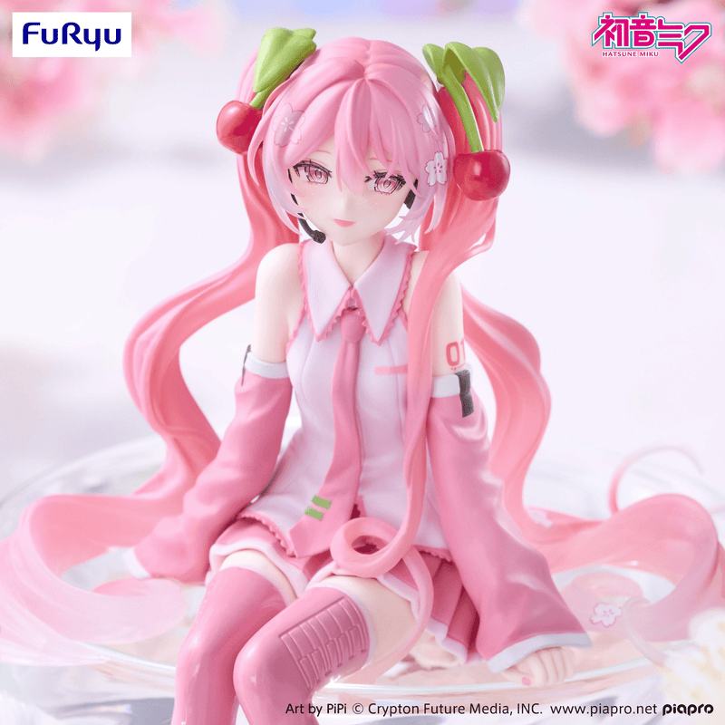 [Preorder][ETA Q2 2027] Hatsune Miku Noodle Stopper Figure -Sakura Miku 2026 Smile ver.-