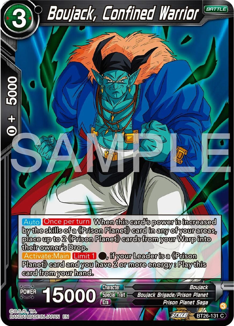[BT26-131] Boujack, Confined Warrior (Ultimate Advent)