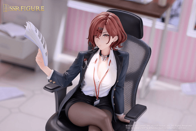 [Preorder][ETA Aug 28, 2027] SSR FIGURE THE IDOLM@STER SHINY COLORS × Mahjong Soul Madoka Higuchi Effortless Work Ver. 1/7 Scale Figure