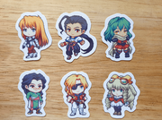 Xenogears Stickers Set of 6
