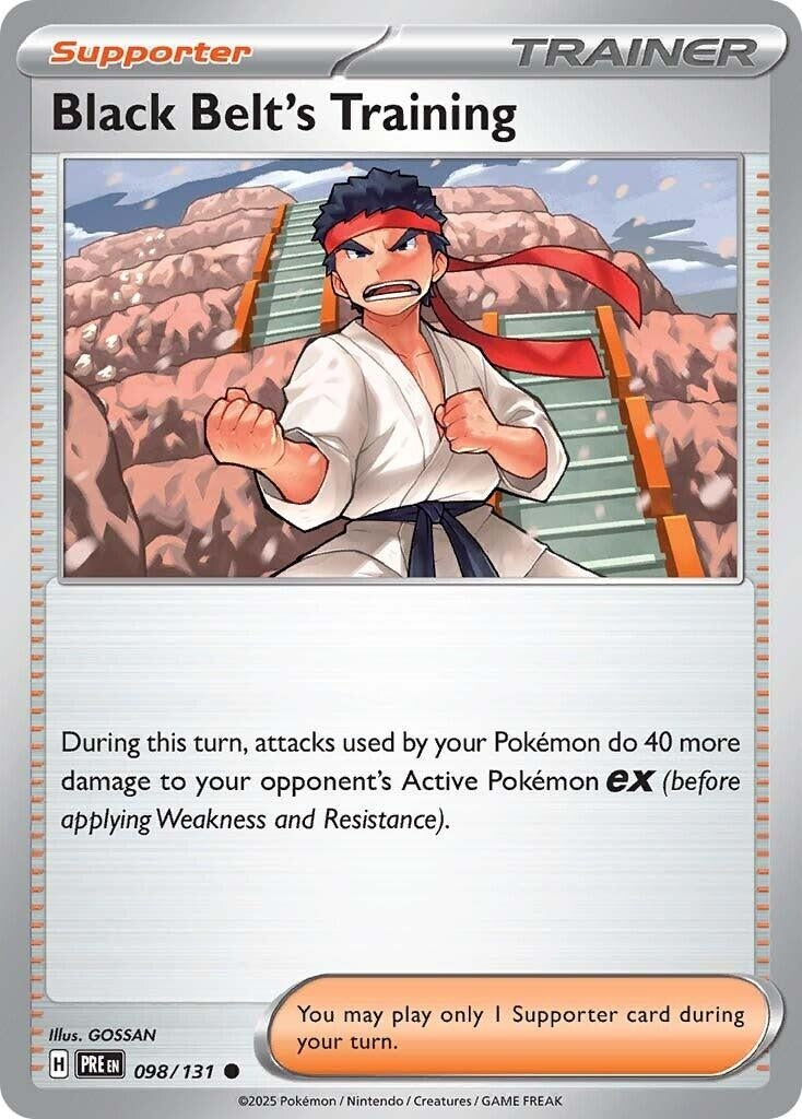 [098/131] Black Belt's Training (SV: Prismatic Evolutions)