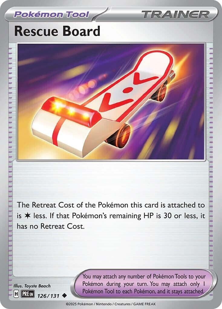 [126/131] Rescue Board (SV: Prismatic Evolutions)
