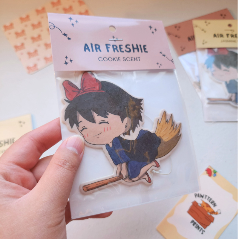 Ghibli Kiki's Delivery Service Fan Art Air Freshener (Cookie)