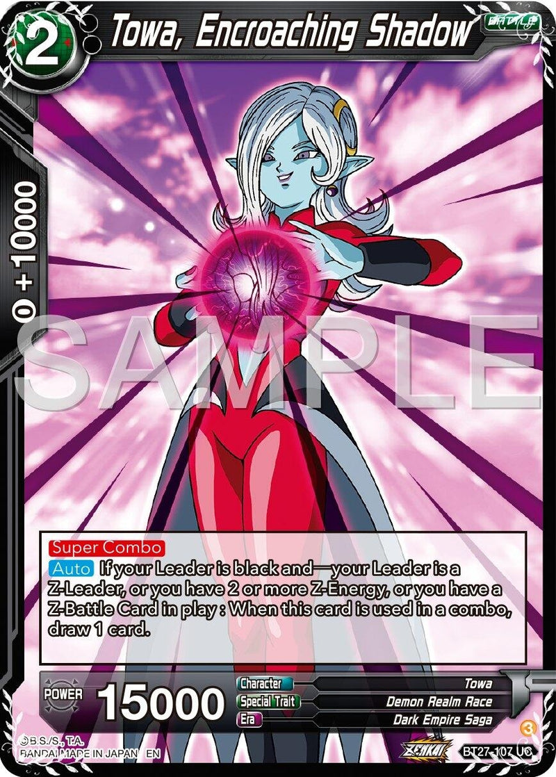 [BT27-107] Towa, Encroaching Shadow (History of Z)