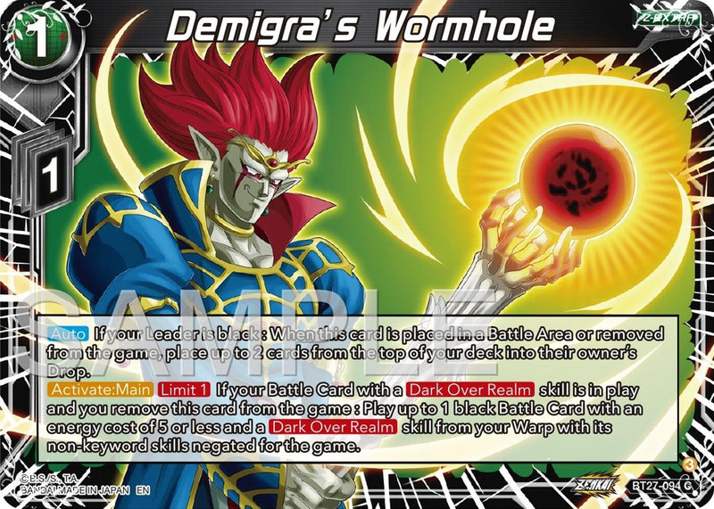 [BT27-094] Demigra's Wormhole (History of Z)