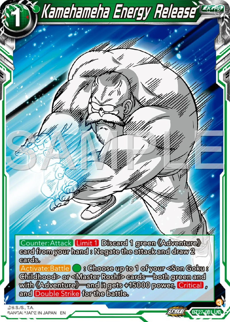 [BT27-061] Kamehameha Energy Release (History of Z)