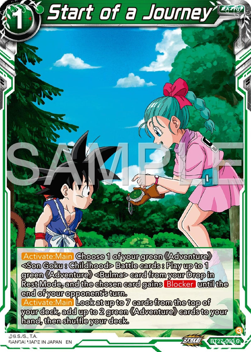 [BT27-060] Start of a Journey (History of Z)