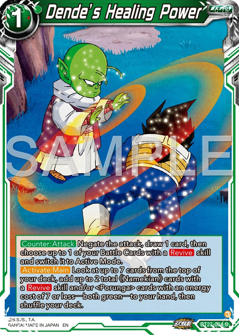 [BT27-064] Dende's Healing Power (History of Z)