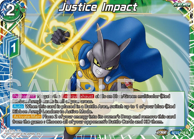 [BT27-124] Justice Impact (History of Z)
