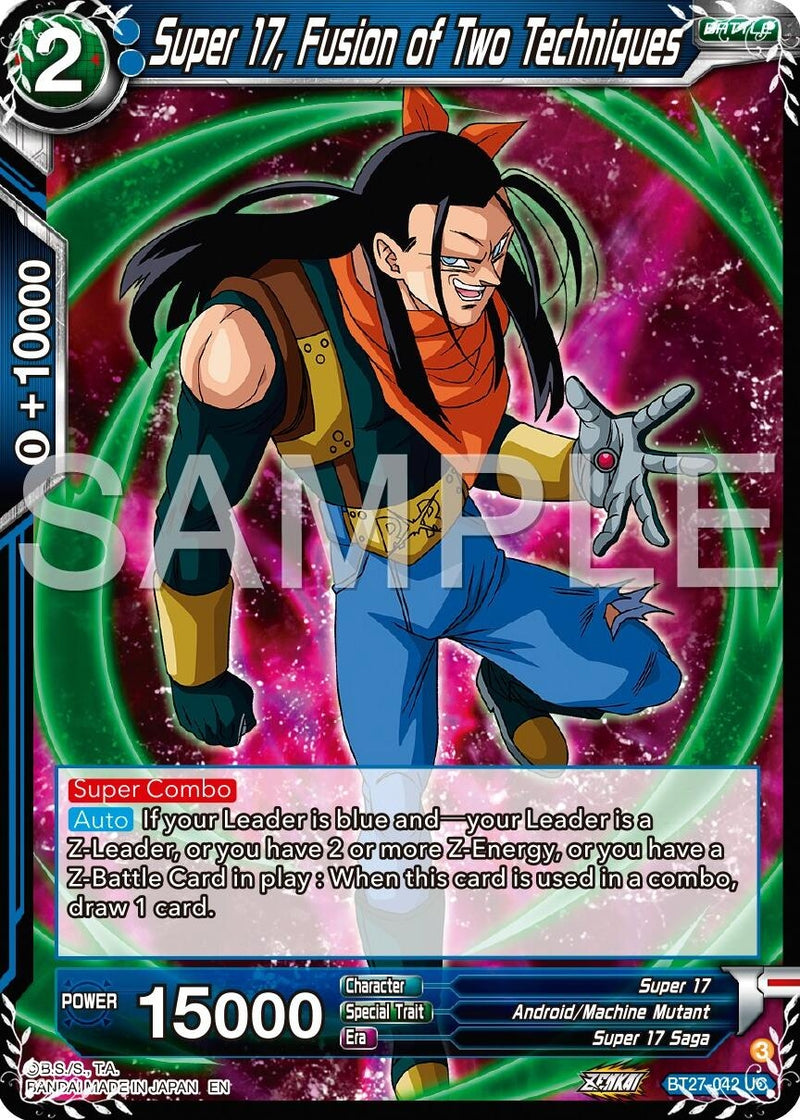 [BT27-042] Super 17, Fusion of Two Techniques (History of Z)