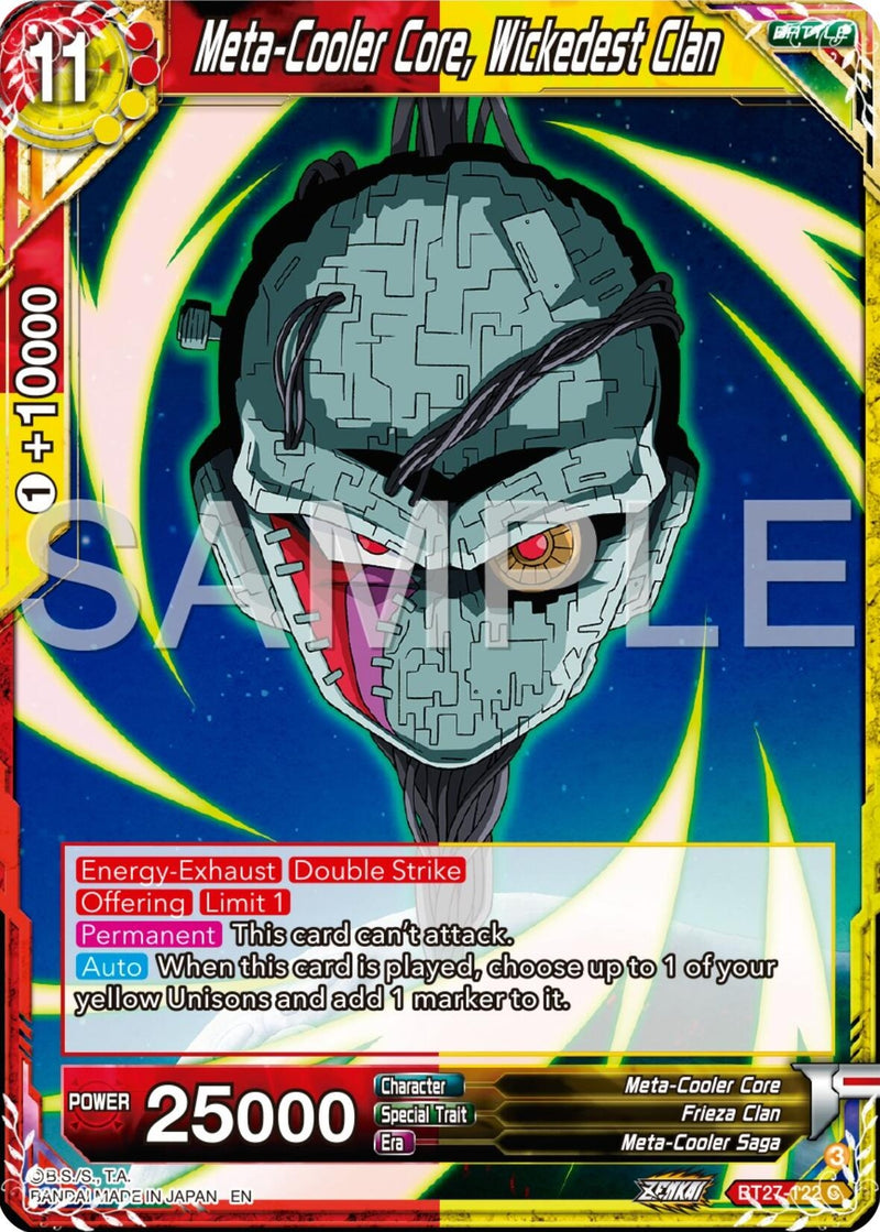 [BT27-122] Meta-Cooler Core, Wickedest Clan (History of Z)