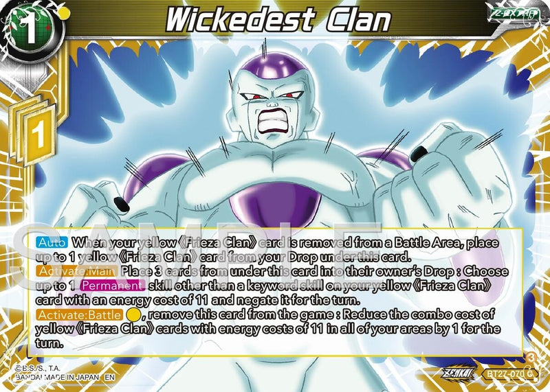 [BT27-070] Wickedest Clan (History of Z)