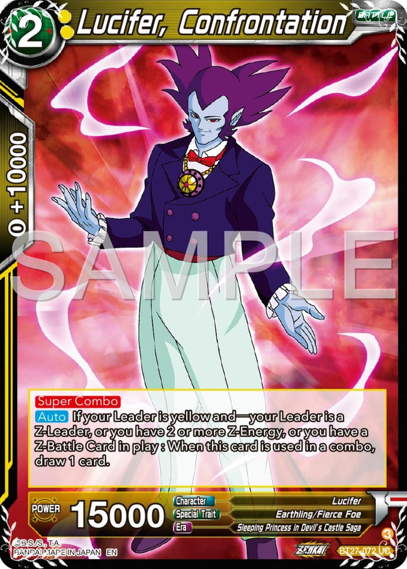 [BT27-072] Lucifer, Confrentation (History of Z)