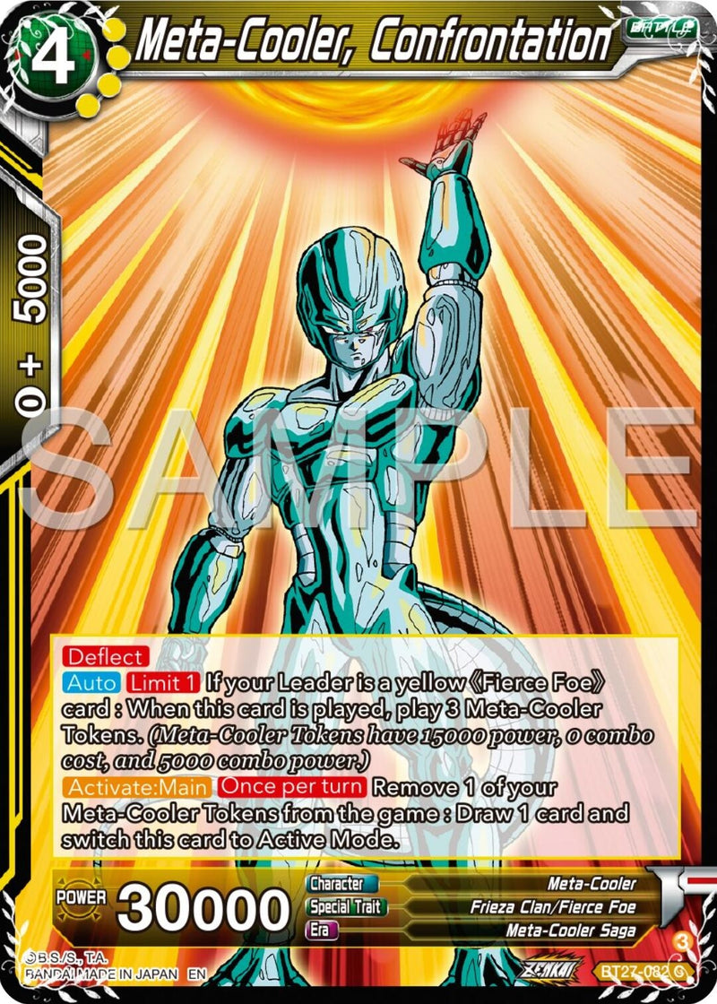 [BT27-082] Meta-Cooler, Confrontation (History of Z)