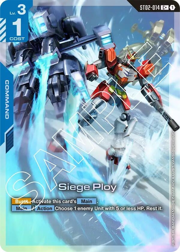 [ST02-014] Siege Ploy (C+) (Starter Deck 02: Wings of Advance)