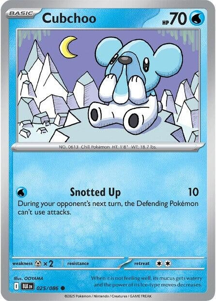 [025/086] Cubchoo (SV: Black Bolt)