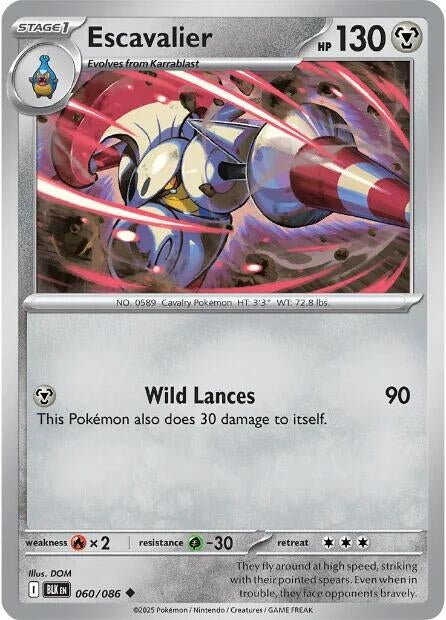 [060/086] Escavalier (SV: Black Bolt)