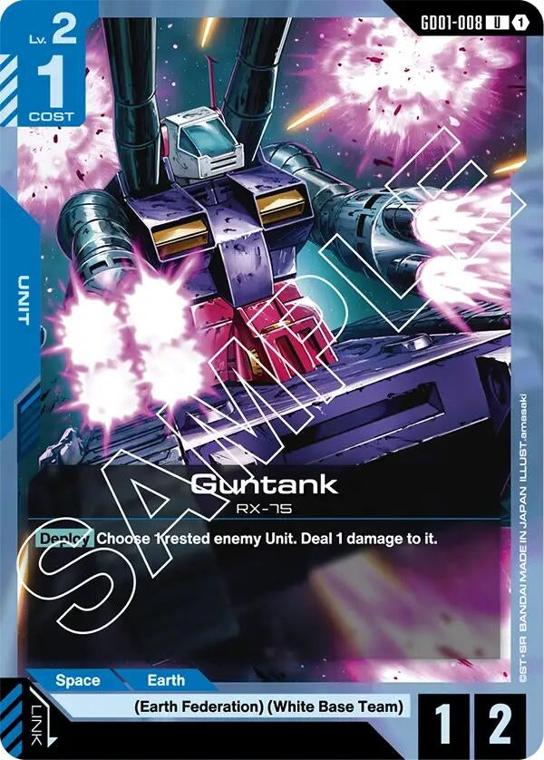 [GD01-008] Guntank (Newtype Rising)