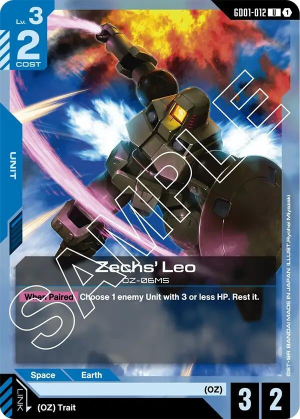 [GD01-012] Zechs' Leo (Newtype Rising)