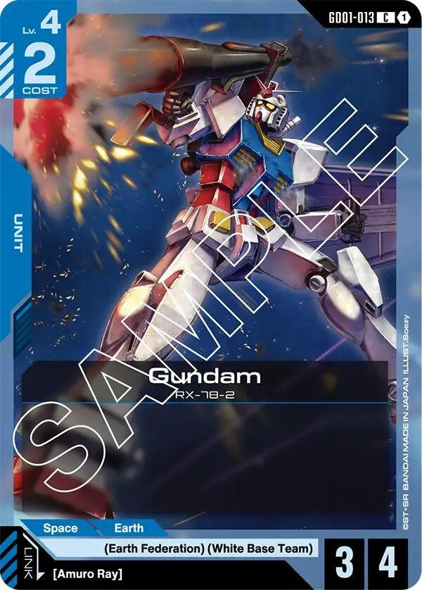 [GD01-013] Gundam (GD01-013) (Newtype Rising)