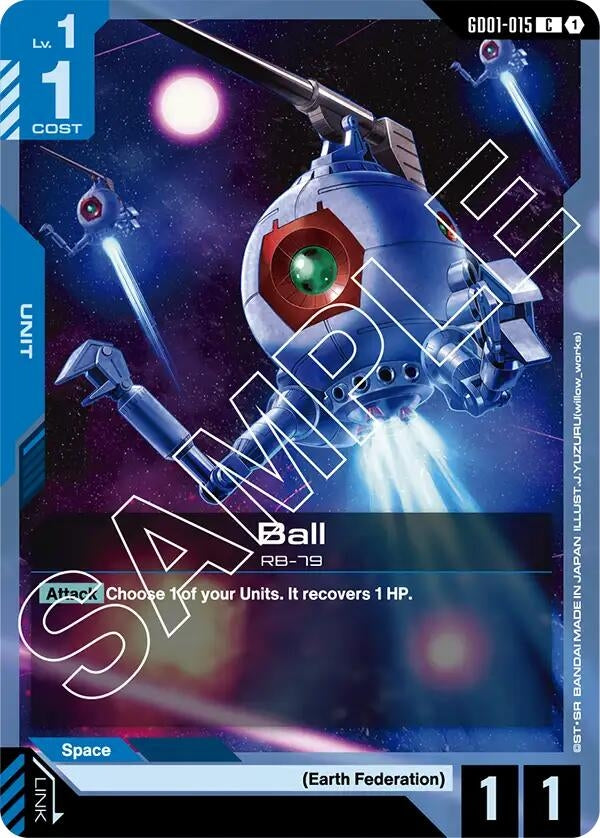 [GD01-015] Ball (Newtype Rising)