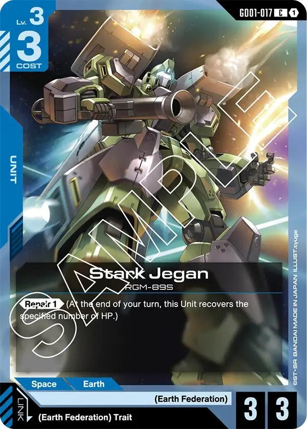[GD01-017] Stark Jegan (Newtype Rising)