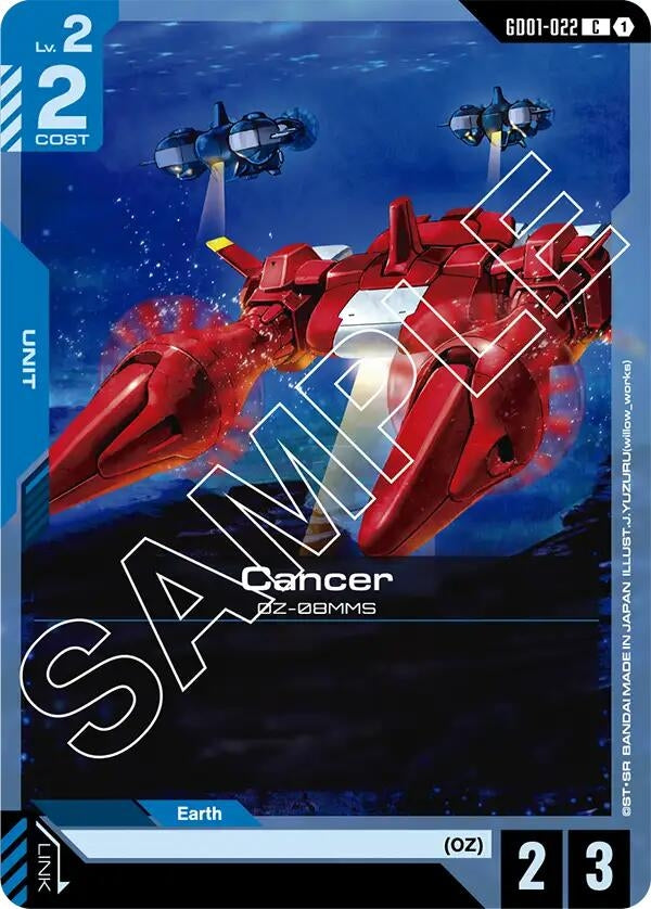 [GD01-022] Cancer (Newtype Rising)