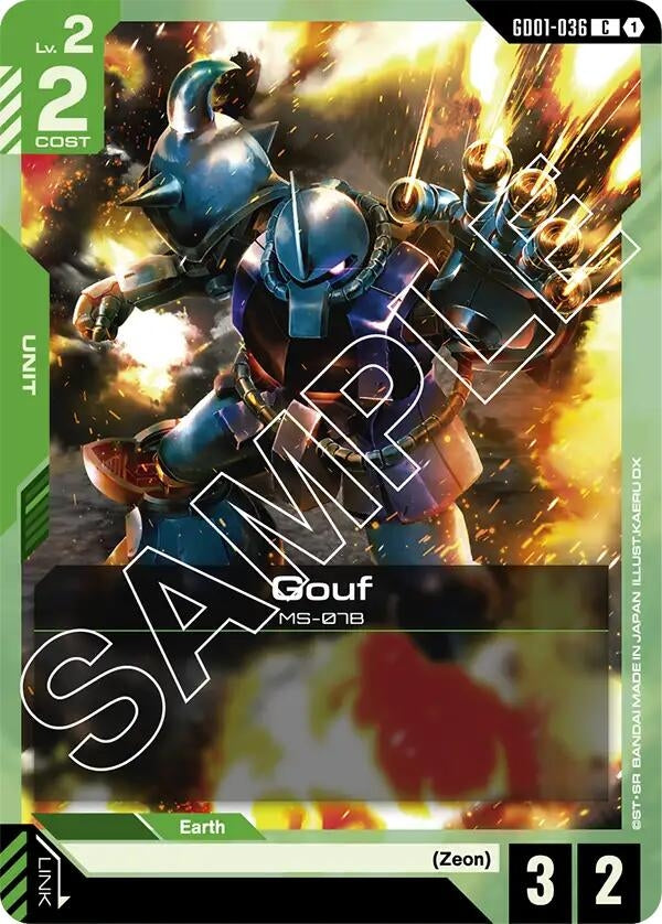 [GD01-036] Gouf (Newtype Rising)