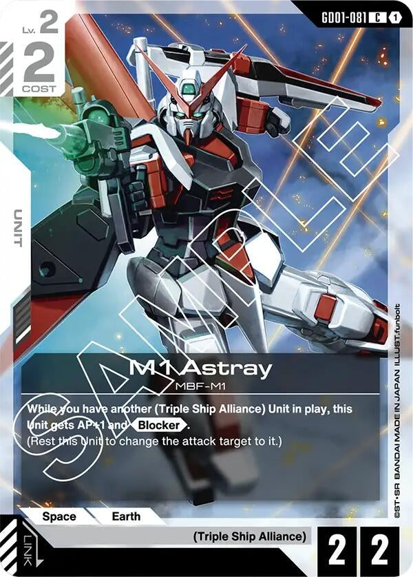 [GD01-081] M1 Astray (Newtype Rising)