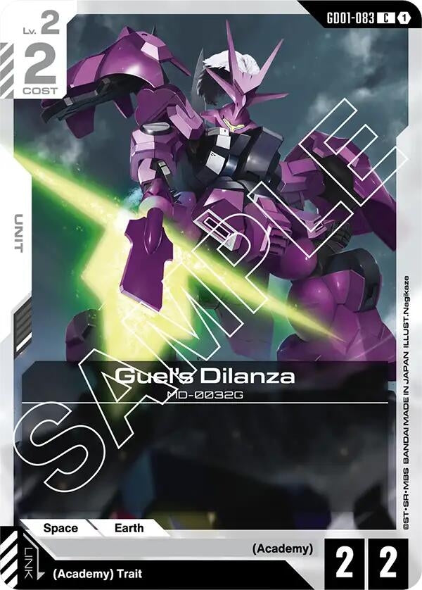 [GD01-083] Guel's Dilanza (Newtype Rising)
