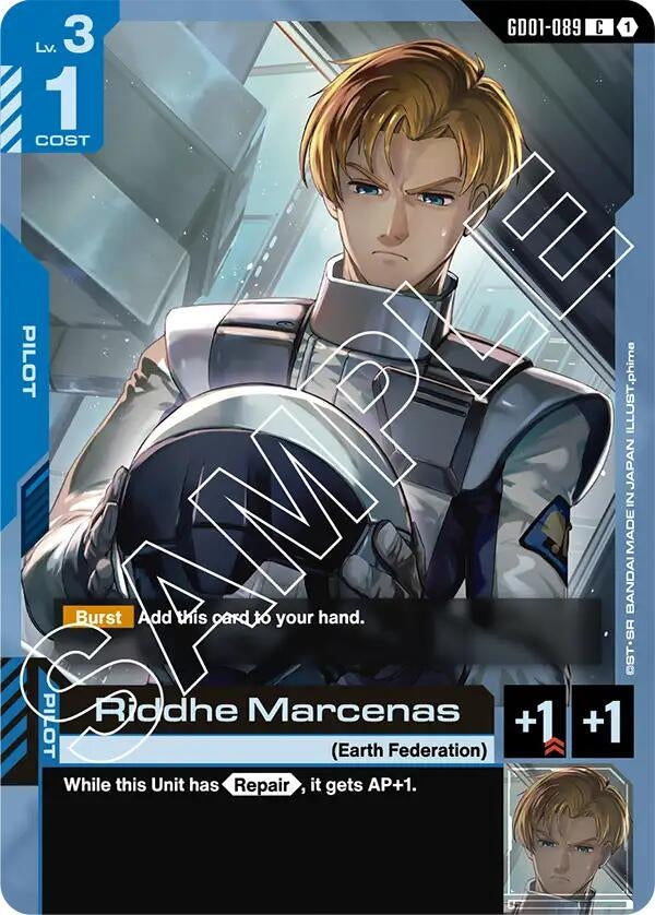 [GD01-089] Riddhe Marcenas (Newtype Rising)