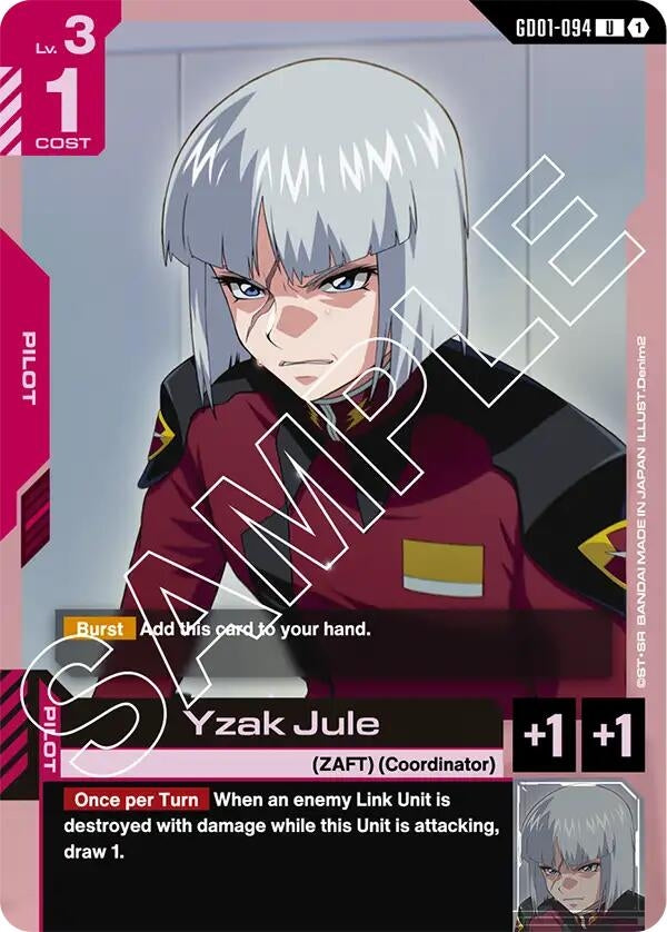 [GD01-094] Yzak Jule (Newtype Rising)
