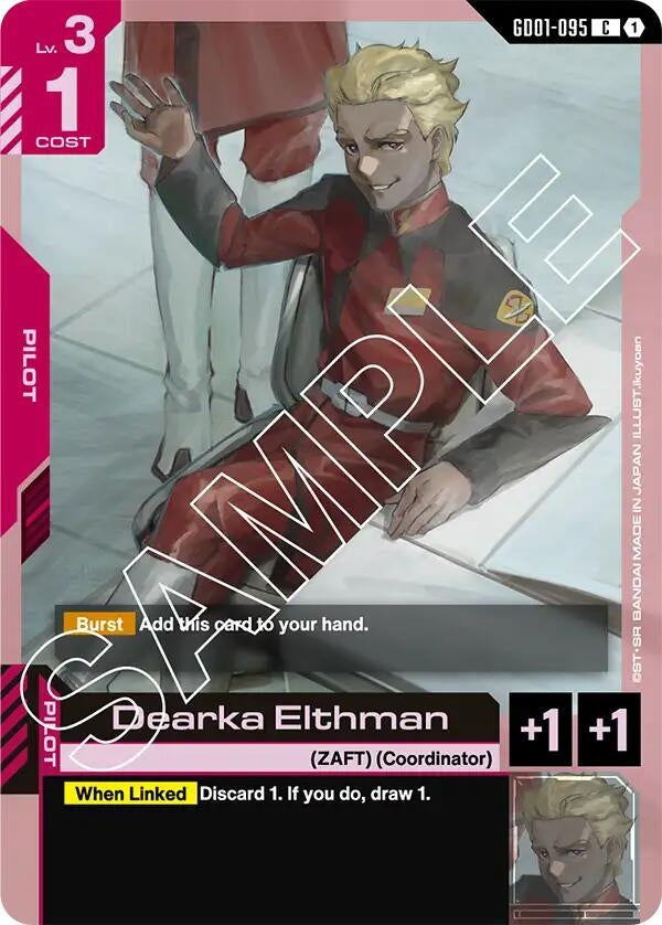 [GD01-095] Dearka Elthman (Newtype Rising)
