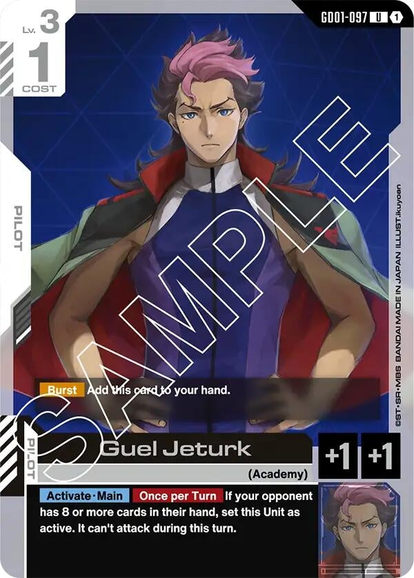 [GD01-097] Guel Jeturk (Newtype Rising)