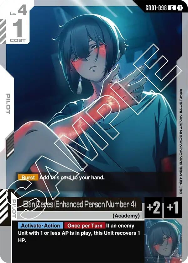 [GD01-098] Elan Ceres (Enhanced Person Number 4) (Newtype Rising)