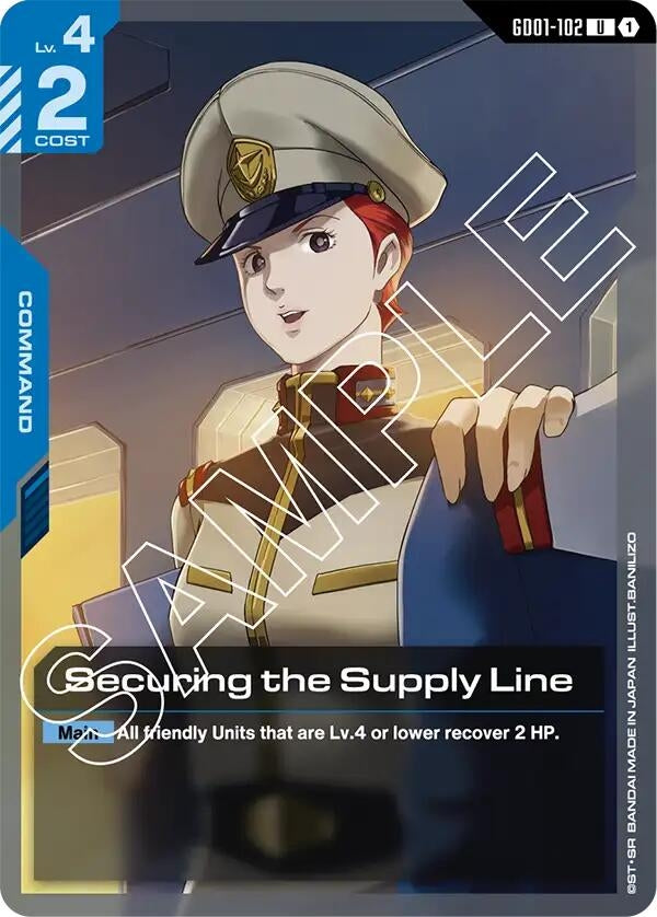 [GD01-102] Securing the Supply Line (Newtype Rising)