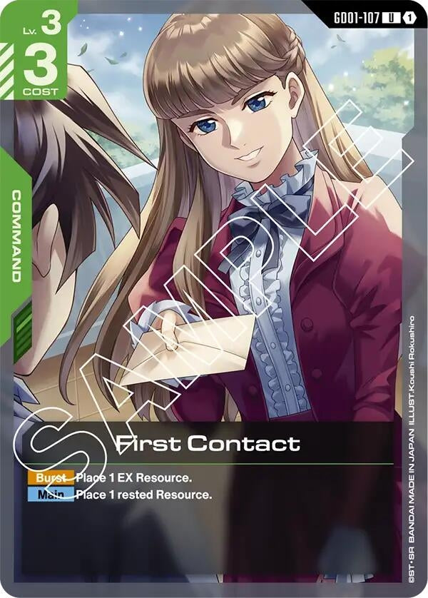 [GD01-107] First Contact (Newtype Rising)