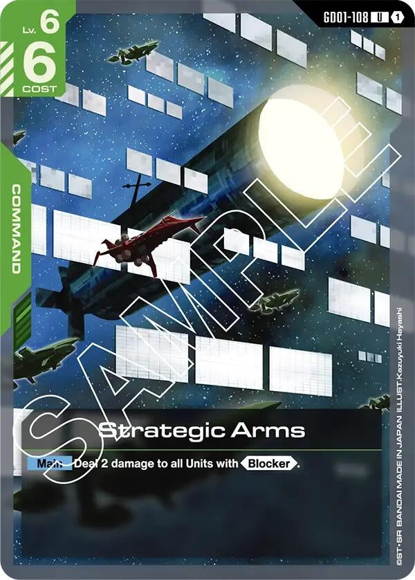 [GD01-108] Strategic Arms (Newtype Rising)
