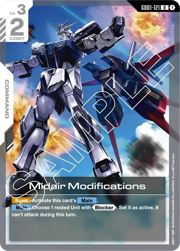 [GD01-121] Midair Modifications (Newtype Rising)