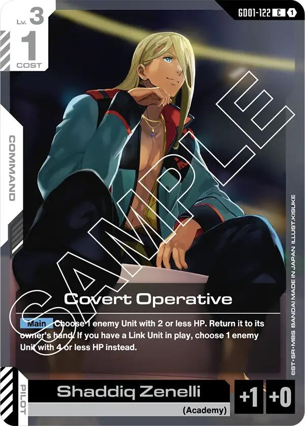 [GD01-122] Covert Operative (Newtype Rising)