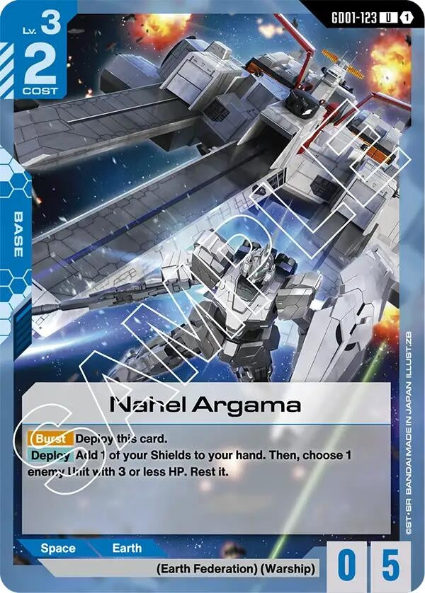 [GD01-123] Nahel Argama (Newtype Rising)