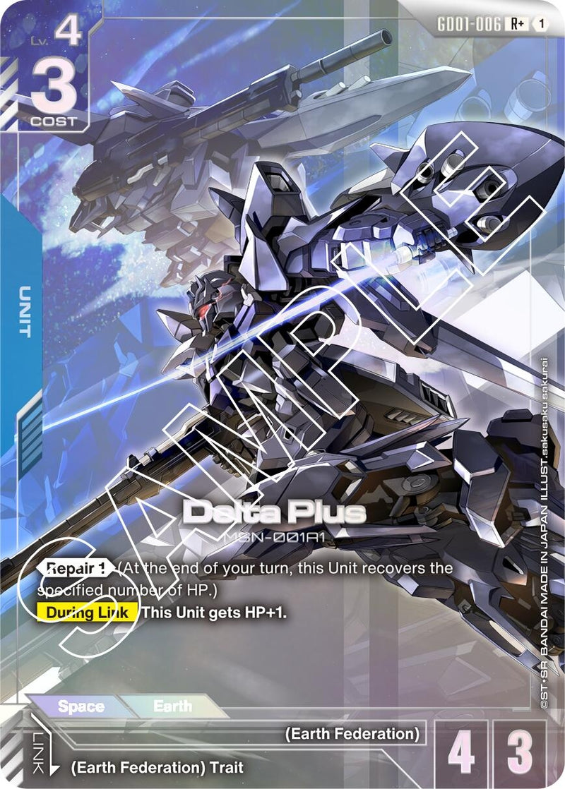 [GD01-006] Delta Plus (R+) (Newtype Rising)
