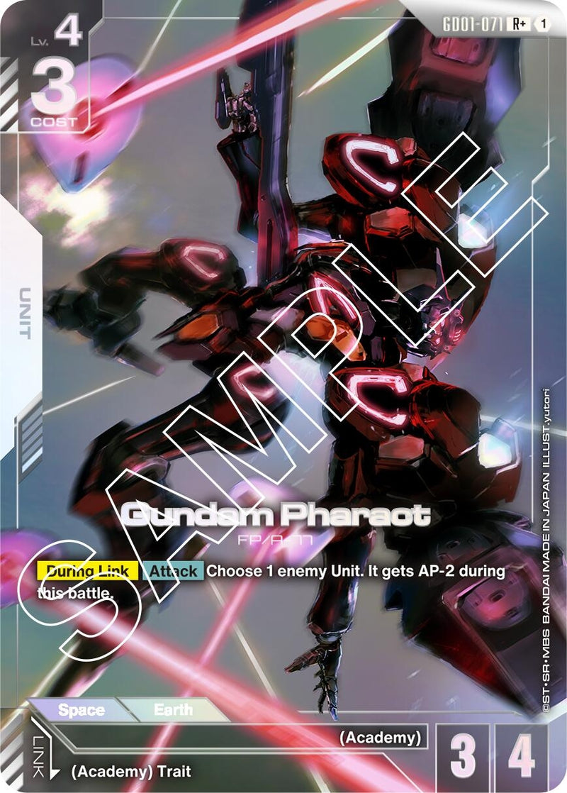 [GD01-071] Gundam Pharact (R+) (Newtype Rising)