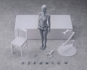 Nishimura Style Drawing Doll Olive Gray