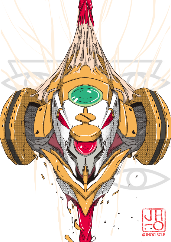 JHo | Evangelion Unit-00 | B4 Art Print